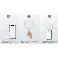 2 stk. Switchbot Bot inkl. Switchbot Hub | WiFi Bridge | Smart Home