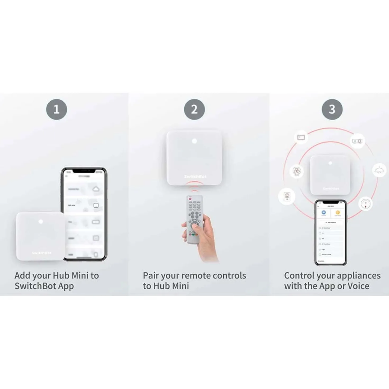 2 stk. Switchbot Bot inkl. Switchbot Hub | WiFi Bridge | Smart Home