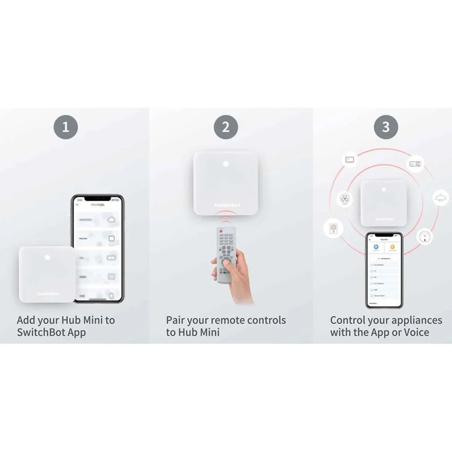 2 stk. Switchbot Bot inkl. Switchbot Hub | WiFi Bridge | Smart Home