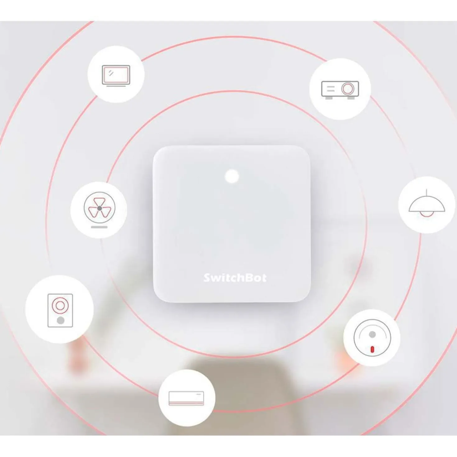 2 stk. Switchbot Meter inkl. Switchbot Hub | Termometer | Hygrometer | Smart Home | Bluetooth | WiFi Bridge