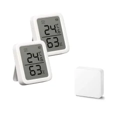2 stk. Switchbot Meter Plus inkl. Switchbot Hub | Termometer | Smart Home
