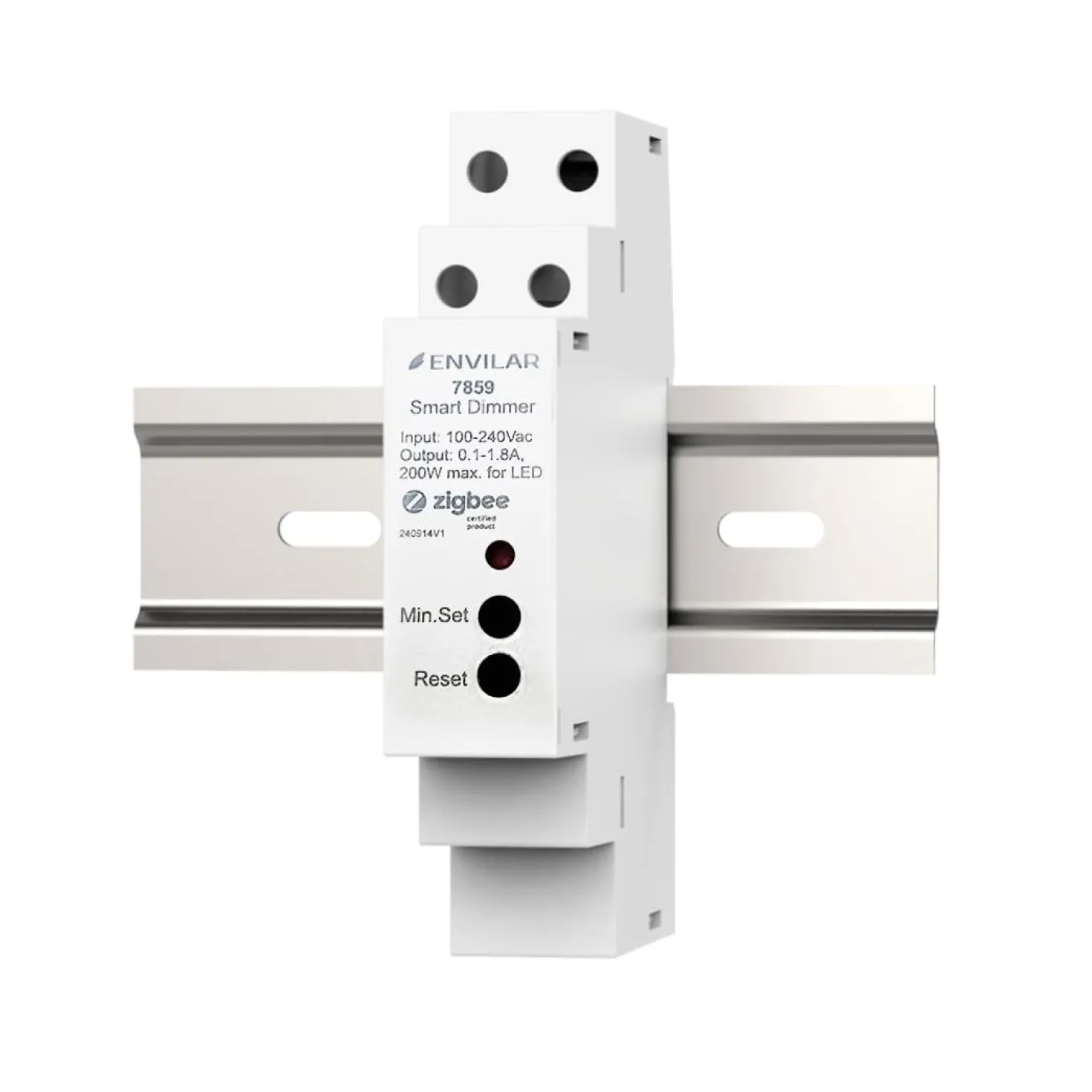 3 stk. Zigbee Lysdæmper DIN Skinne | 200W