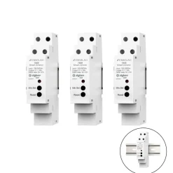3 stk. Zigbee Lysdæmper DIN Skinne | 200W
