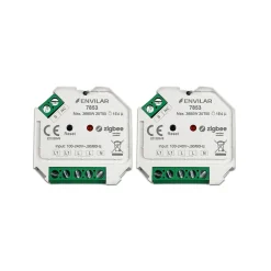 2 stk. Zigbee Relæ 3.0 | 16A | 1-Kanal | Philips HUE Kompatibel