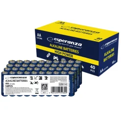 AA batterier | Alkaline batterier | LR6 | 40 stk. pakke