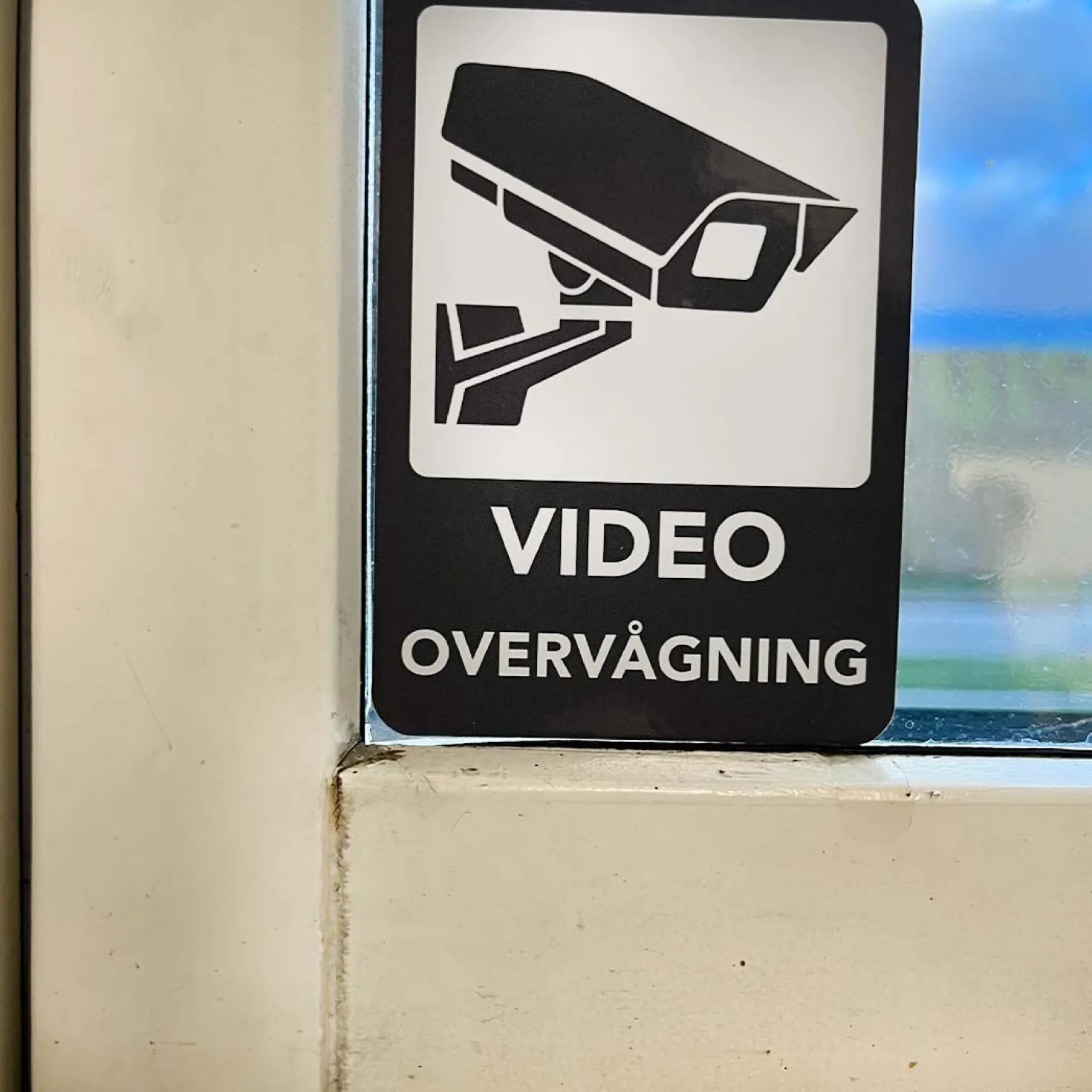 Alarm Klistermærker | 5 stk. | Dobbeltsidet Klister | Overvågning