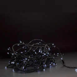 App styret LED julebelysning udendørs | 9 m lyskæde | 6400K | 8 lysmønstre | IP44 |
