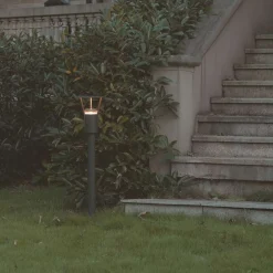 Bedlampe | Havelamper | Mørkegrå | E27 | 230V | EKLOF II | IP54