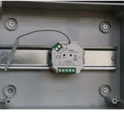 Beslag for DIN-Skinne til Unidim/Boxrelay | Zigbee lysdæmper eller relæ