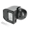 Bevægelsessensor 12m | Udendørs PIR sensor | Sort