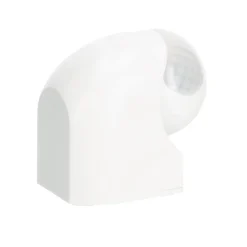 Bevægelsessensor 12m | Udendørs PIR sensor | Hvid