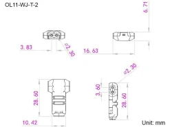 Bite Wire I Kabel T-Stykke Samling | 5V-48V 9A IP40