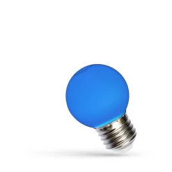 Blå LED Pære | Rainbow | E27 1w