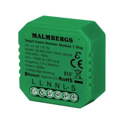 Bluetooth LED Lysdæmper | App Styring | 1 Udgang | 1-150W