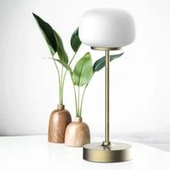 Bordlampe med batteri | 2700K | 150lm | 1,8W | Guld