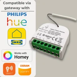 Box Dimmer Zigbee Mini V2 | 4-Pak | Max. 200W LED | Philips Hue Kompatibel