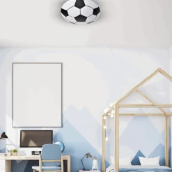 Børne Loftlampe | Fodbold | Plafond Lampe | Ø400mm | 1260lm | 4000K | 18W