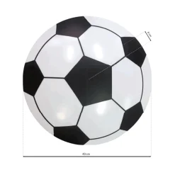 Børne Loftlampe | Fodbold | Plafond Lampe | Ø400mm | 1260lm | 4000K | 18W