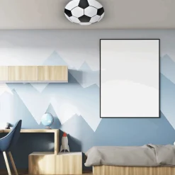 Børne Loftlampe | Fodbold | Plafond Lampe | Ø400mm | 1260lm | 4000K | 18W