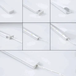 80cm Alu Profil | LED Lys til Trappetrin | 15 stk.
