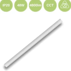 150cm Fladt LED Armatur | CCT | 4800lm | 48W | IP20