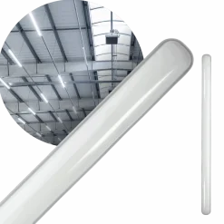 120cm Fladt LED Armatur | Gennemfortrådet | 4000K | 36W | 4320lm | IP65