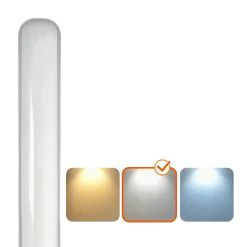 120cm Fladt LED Armatur | Gennemfortrådet | 4000K | 36W | 4320lm | IP65