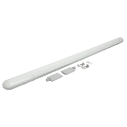120cm Fladt LED Armatur | Gennemfortrådet | 4000K | 36W | 4320lm | IP65