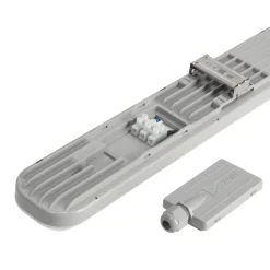 120cm Fladt LED Armatur | Gennemfortrådet | 4000K | 36W | 4320lm | IP65