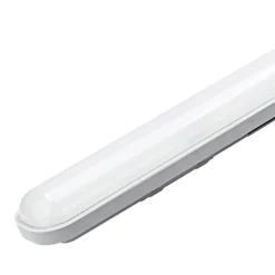 120cm Fladt LED Armatur | Gennemfortrådet | 6000K | 36W | 4320lm | IP65