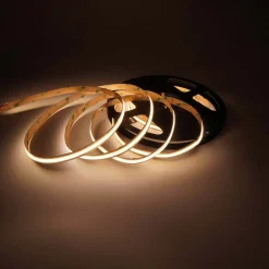 COB LED Strip Sæt | 5m | CCT | Zigbee | 20W/m | 10mm | Inkl. Controller, Fjernbetjening og Profil