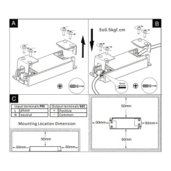 COB LED Strip Sæt | 6m | 3000K | 9W/m | 8mm | Inkl. Driver