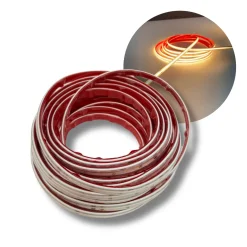 COB LED STRIP 230V | 10m | 3000K | 1050lm/m | 10W/m | IP65 | COB10 G2