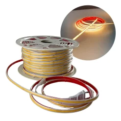 COB LED STRIP 230V | 100m | 3000K | 1050lm/m | 10W/m | IP65 | COB10 G2