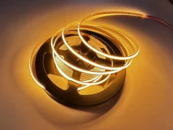 COB LED Strip 12V | 5m | 8mm | Gul | 9W/m | IP20