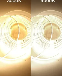 COB LED Strip 24V | 5m | 8mm | 4000k | 1440lm/m | 12W/m | IP20