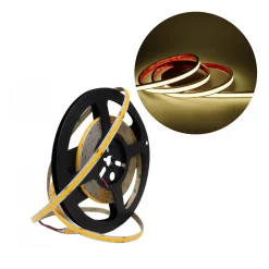 COB LED Strip 24V | 5m | 8mm | 4000k | 1440lm/m | 12W/m | IP20