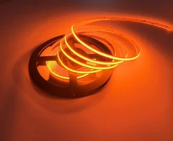 COB LED Strip 12V | 5m | 8mm | Orange | 9W/m | IP20