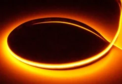 COB LED Strip 12V | 5m | 8mm | Orange | 9W/m | IP20