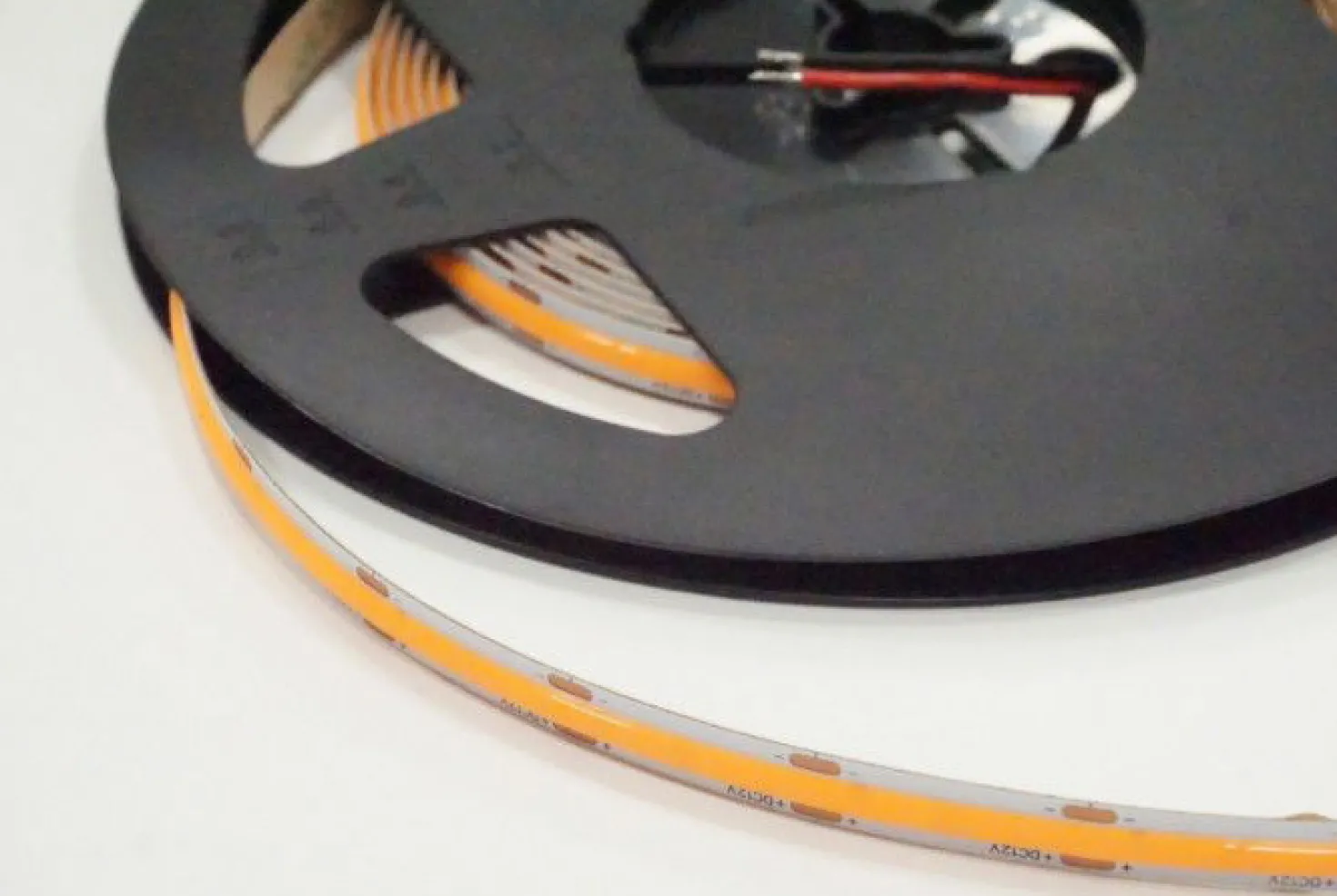 COB LED Strip 12V | 5m | 8mm | Orange | 9W/m | IP20