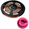 COB LED Strip 12V | 5m | 8mm | Pink | 9W/m | IP20