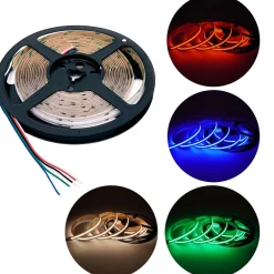COB LED Strip 24V | 5m | 12mm | RGBW | 627lm/m | 12W/m | IP20