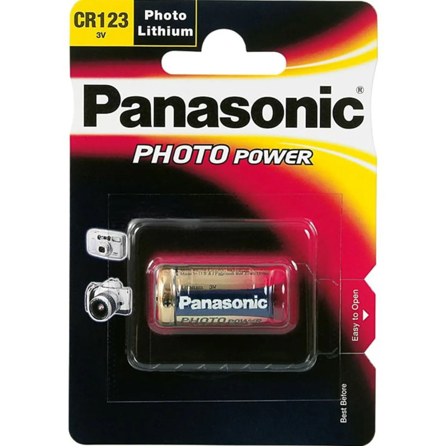 CR123A | Foto batteri | 1 stk. (23041)