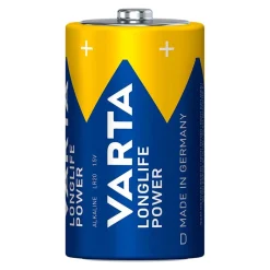 D Batteri | LR20 | Varta | 2 stk (46825)