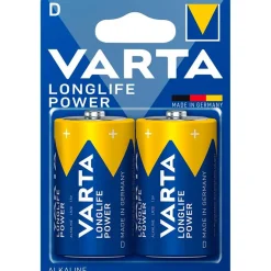 D Batteri | LR20 | Varta | 2 stk (46825)