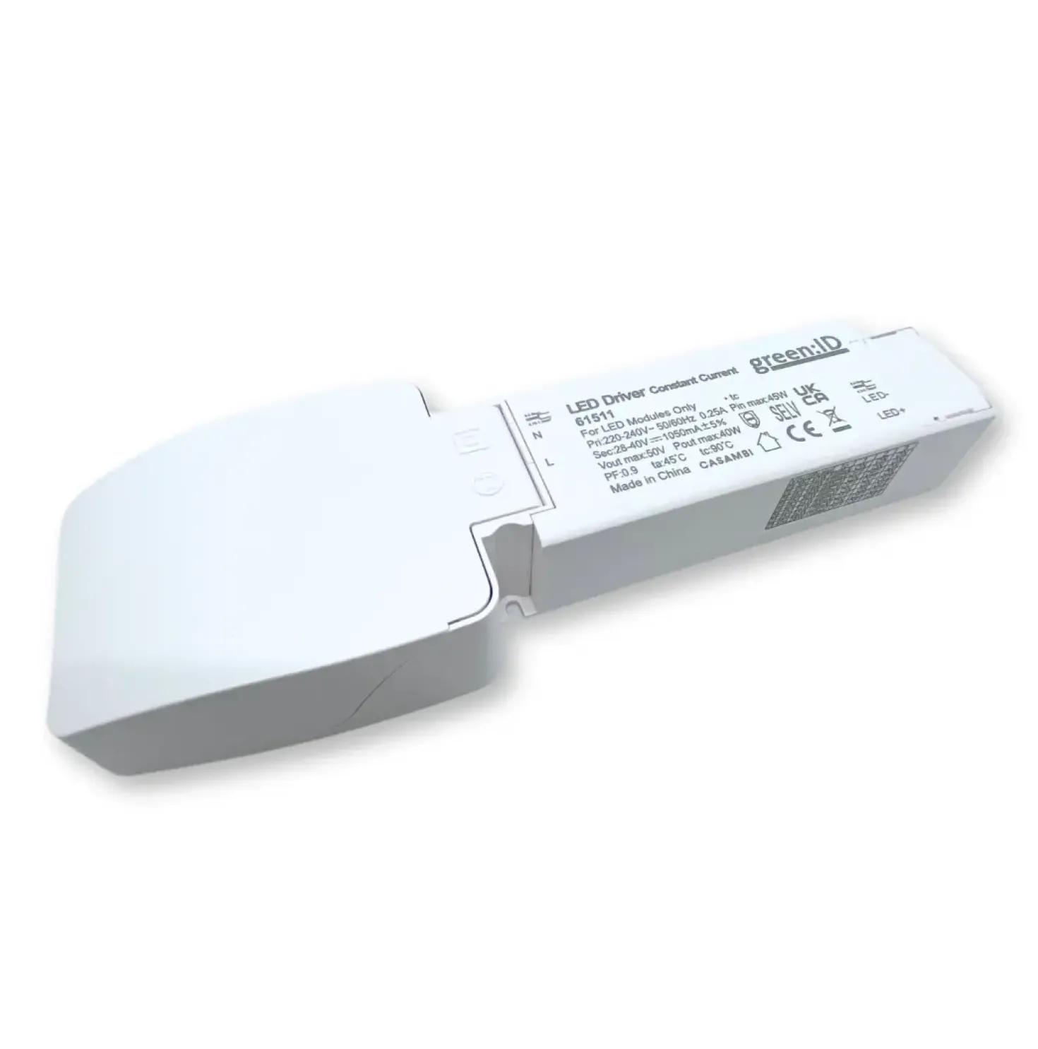 Dæmpbar LED Panel Driver | CASAMBI | 700-1050mA | Max. 45W