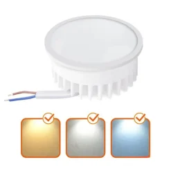 Dæmpbar LED Pære til Påbygningsspots | 3CCT | 400lm | 5W | Ra80 | IP20