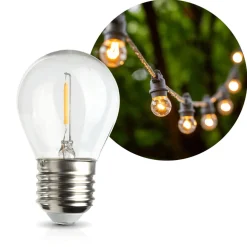 E27 krone LED 1.3w 55lm 3000k