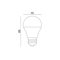 E27 LED Pære | 4000K | 806lm | 8.5W