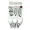 E14 LED pærer | 340lm | 3000K | 4W | Value Pack med 3 stk.